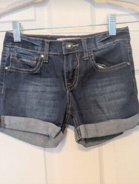 Girls Vigoss Slightly Distressed Shorts, 8c